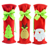 Christmas Wine Bottle Cover Navidad Decoraciones Dinner Table Decor Christmas Decorations for Home New Year Supplies Newest - Wines Club