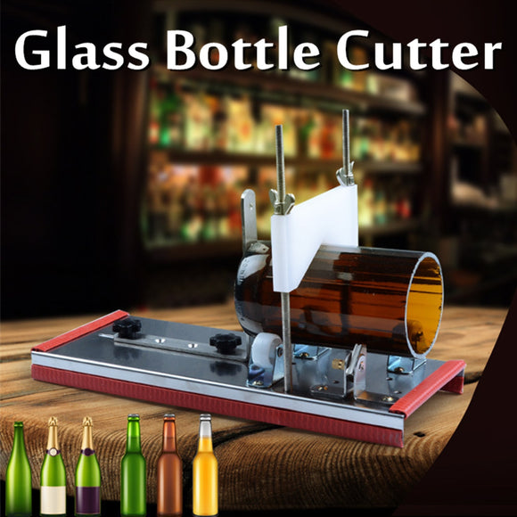 2-10mm Beer Wine Jar DIY Recycle Cutting Tool Kit Accurate Cutting Machine Glass Bottle Cutter Stainless Steel Smoothly Cutting - Wines Club