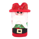 Non-Woven Santa Claus Snowman Wine Bottle Cover Bags Home Dinner Party Table Decorations Christmas Supplies - Wines Club