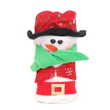 Non-Woven Santa Claus Snowman Wine Bottle Cover Bags Home Dinner Party Table Decorations Christmas Supplies - Wines Club