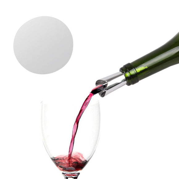 PREUP Foldable Wine Pourer Leak Proof Spouts Aluminum Foil Wine Whisky Pourer Flexible Reusable Drop Stop Pouring Disc - Wines Club