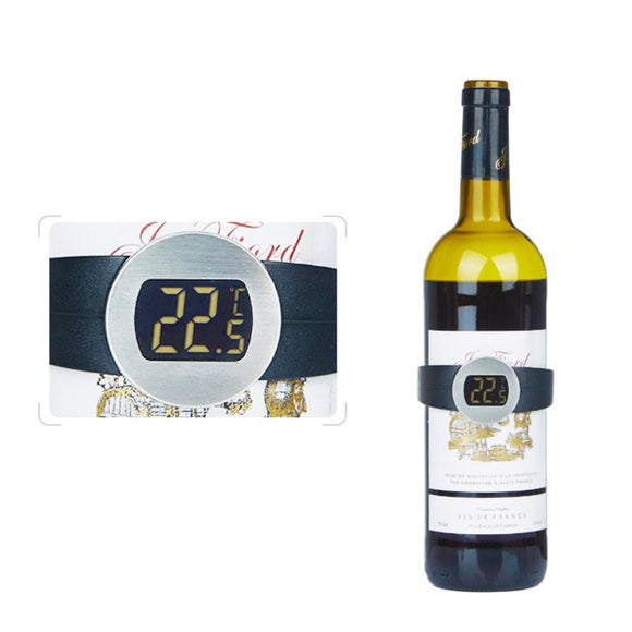 brewing wine temperature Stainless Steel Wine Bracelet thermometer for wine sensor for beer home brewing termometro vino - Wines Club