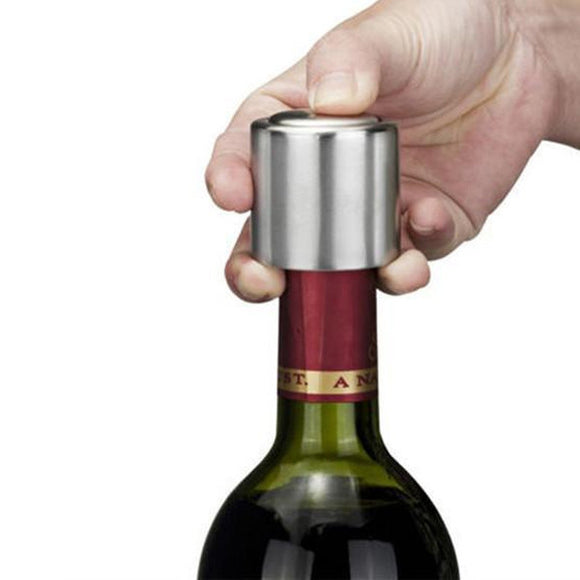 Stainless Steel Vacuum Wine Sealer - Wines Club