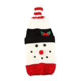 Knitted Wine Bottle Cover Bag Beverage Protector Christmas Table Party Decoration Ornament - Wines Club