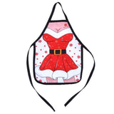 Christmas Apron bottle Wine Cover Christmas Sexy Lady/Xmas Dog/Santa Pinafore red wine bottle wrapper Holiday Bottle Clothes - Wines Club
