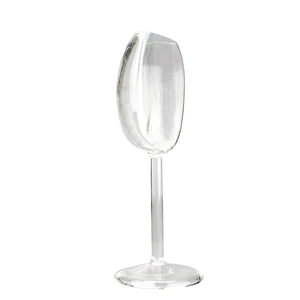 Half Arc Wine Glass Transparent Glass Creative Wine Cup Household Champagne Cup - Wines Club
