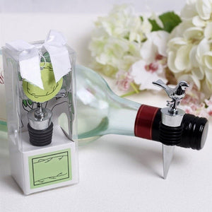 Stainless Steel Reusable Vacuum Sealed Red Wine Bottle Stopper Plug Favors Gifts - Wines Club