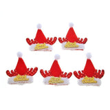 5pcs Christmas Decorations for Home Champagne Red Wine Bottles Covers Wine Stoppers Cap Bar Table Decor - Wines Club