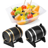 Creative Plastic Wine Barrel Automatic Toothpick Box Container Dispenser Toothpick Holders Household Supplies - Wines Club